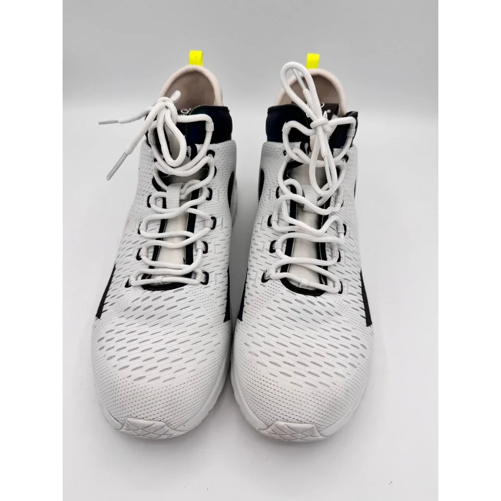 Zumba Air Funk Womens 10 White Black High Top Dance Fitness Sneakers Z1F00008